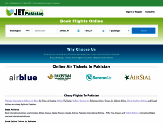 jetpakistan.com screenshot