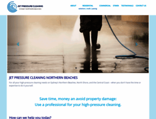 jetpressurecleaning.com.au screenshot