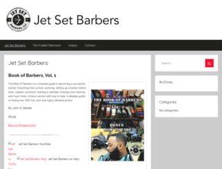 jetsetbarbers.com screenshot