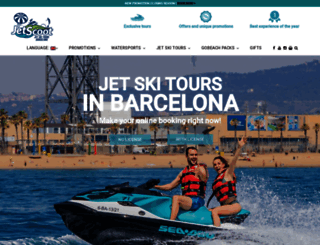 jetskitoursbarcelona.com screenshot