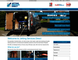 jettingservicesdirect.co.uk screenshot