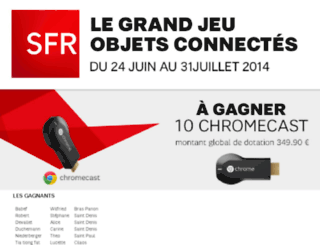jeuchromecast.sfr.re screenshot
