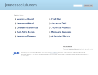jeunesseclub.com screenshot