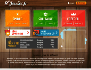 jeusol.fr screenshot