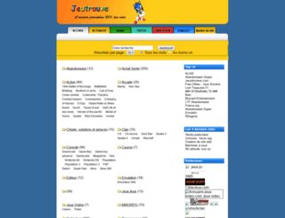 jeutrouve.com screenshot