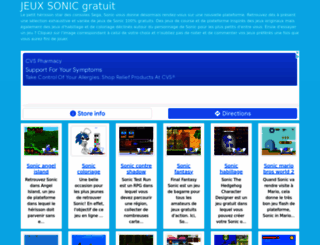 jeux-sonic.org screenshot