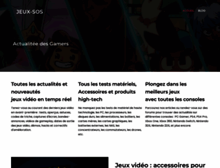 jeux-sos.com screenshot