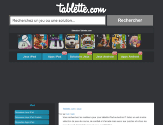 jeux.tablette.com screenshot