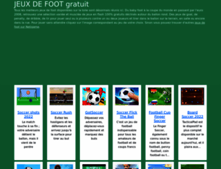 jeux2ballon.com screenshot