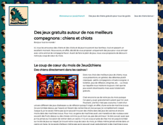 jeux2chiens.fr screenshot