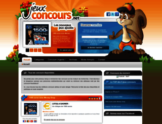 jeuxconcours.net screenshot