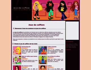 jeuxdecoiffure.org screenshot