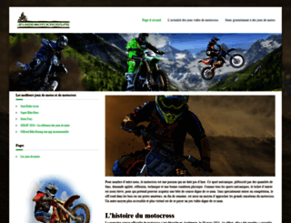 jeuxdemotocross.fr screenshot