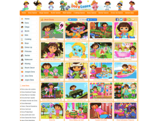 jeuxdora.dora-games.net screenshot