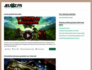 jeuxz.fr screenshot