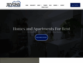 jevonsproperties.com screenshot