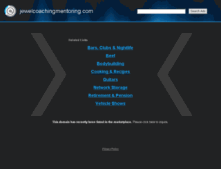 jewelcoachingmentoring.com screenshot