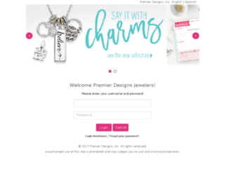 jeweler.premierdesigns.com screenshot