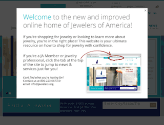 jewelers.org screenshot