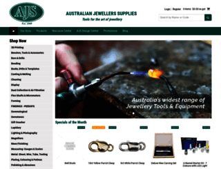 jewellerssupplies.com.au screenshot