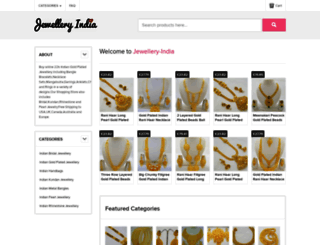jewellery-india.ecrater.co.uk screenshot