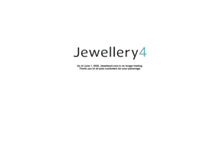 jewellery4.co.uk screenshot
