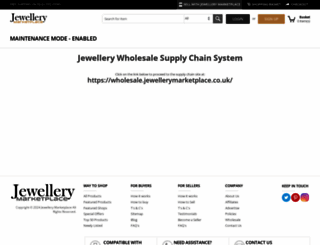 jewellerymarketplace.co.uk screenshot