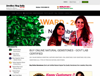jewelleryshopindia.com screenshot