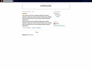 jewelry-blog.blogspot.com screenshot