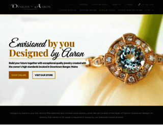 jewelrydesignsbyaaron.com screenshot