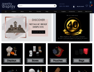 jewelrydisplays.com screenshot