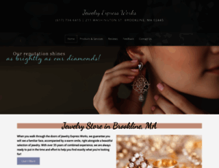 jewelryexpressworks.com screenshot