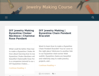 jewelrymakingcourse.com screenshot