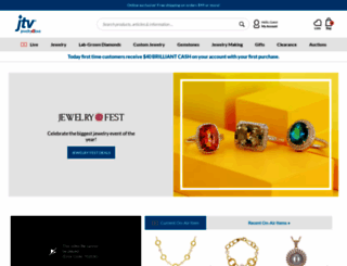 jewelrytelevision.com screenshot