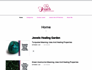 jewelshealinggarden.com screenshot