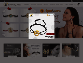 jewelslane.com screenshot