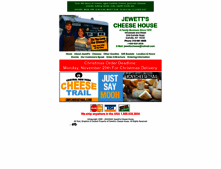 jewettscheese.com screenshot