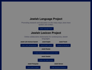 jewish-languages.org screenshot