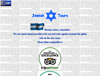 jewish-tours.com.ar screenshot