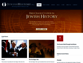 jewishhistory.org screenshot