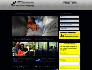 jfdirectmarketing.com screenshot