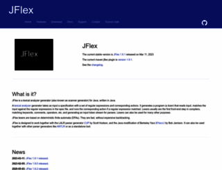 jflex.de screenshot