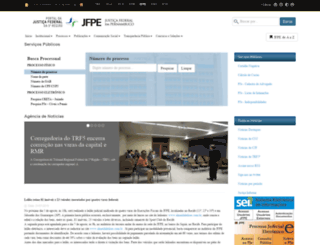 jfpe.gov.br screenshot