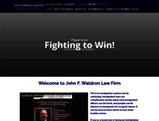 jfwlawfirm.com screenshot