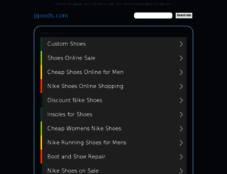 jgoods.com screenshot