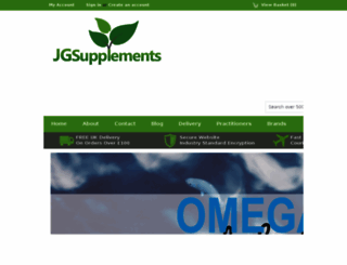 jgsupplements.com screenshot