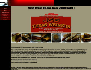 jgtexasweiners.com screenshot