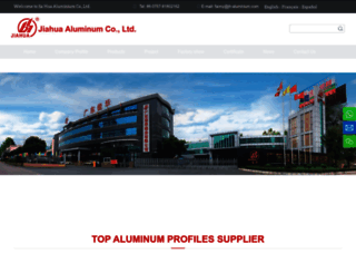 jh-aluminium.com screenshot