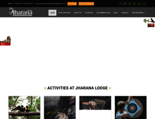 jharanajunglelodge.com screenshot