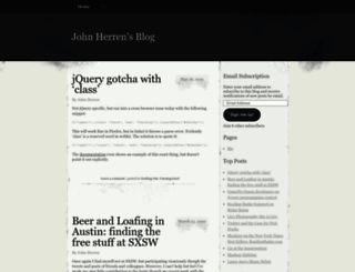 jhherren.wordpress.com screenshot